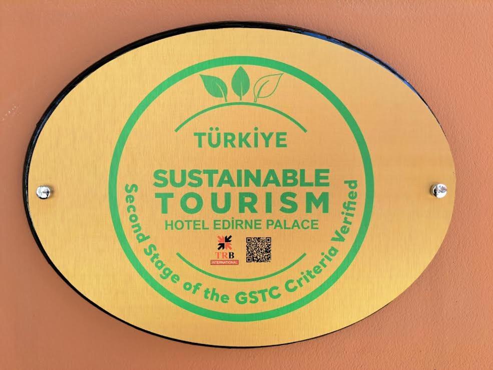 Hotel Edirne Palace Exterior foto